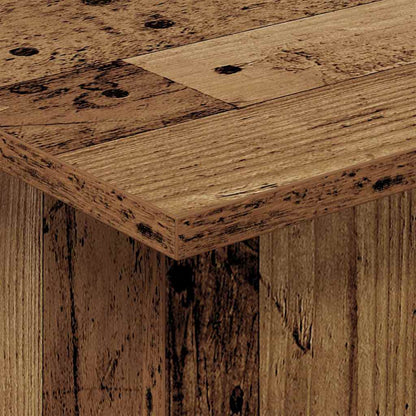 End Table Old Wood 35.5 x 35 x 40 cm Engineered Wood