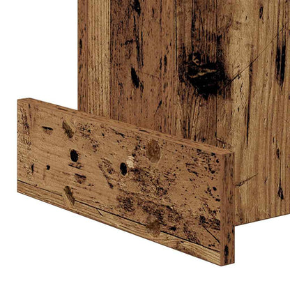 End Table Old Wood 35.5 x 35 x 40 cm Engineered Wood