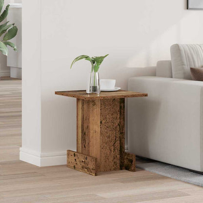 End Table Old Wood 35.5 x 35 x 40 cm Engineered Wood