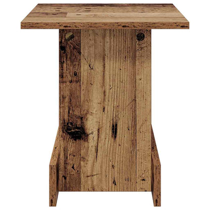 End Table Old Wood 35.5 x 35 x 40 cm Engineered Wood