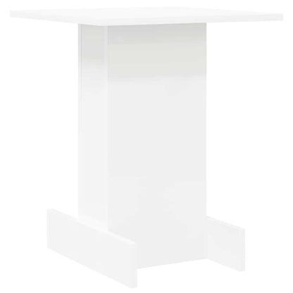End Table White 44.5 x 45 x 55 cm Engineered Wood