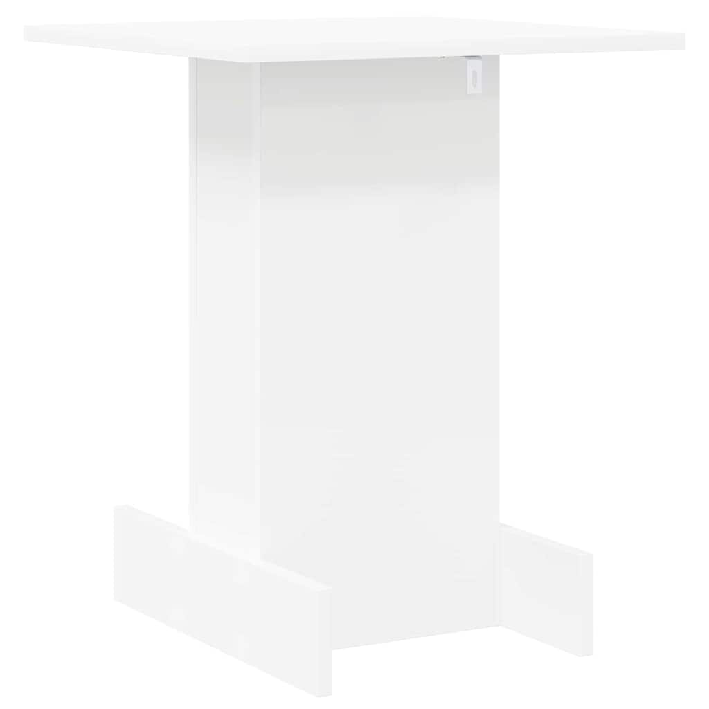 End Table White 44.5 x 45 x 55 cm Engineered Wood