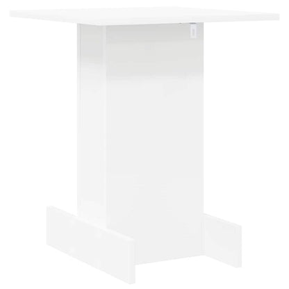 End Table White 44.5 x 45 x 55 cm Engineered Wood