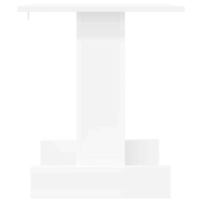 End Table White 44.5 x 45 x 55 cm Engineered Wood