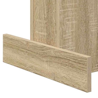 End Table Sonoma Oak 44.5 x 45 x 55 cm Engineered Wood