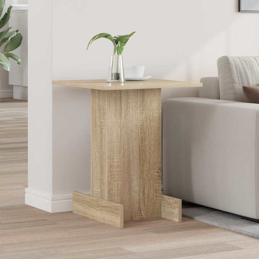 End Table Sonoma Oak 44.5 x 45 x 55 cm Engineered Wood