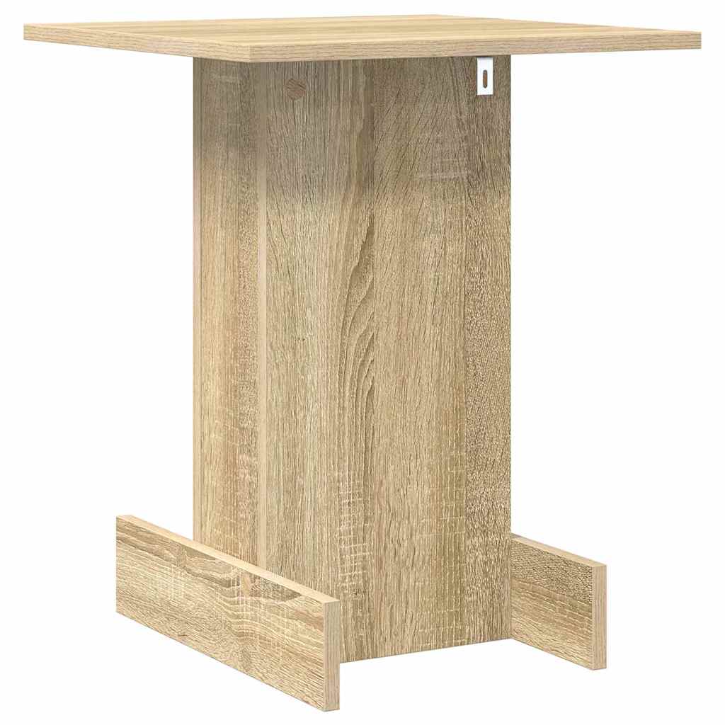 End Table Sonoma Oak 44.5 x 45 x 55 cm Engineered Wood