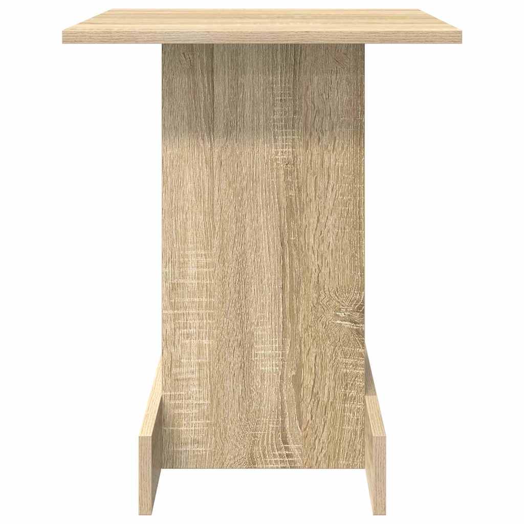 End Table Sonoma Oak 44.5 x 45 x 55 cm Engineered Wood