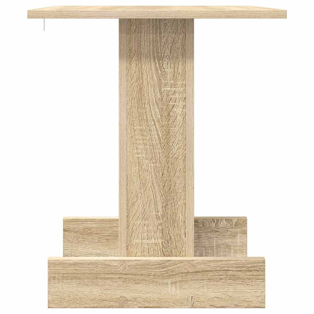 End Table Sonoma Oak 44.5 x 45 x 55 cm Engineered Wood