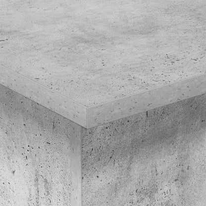 End Table Concrete Grey 44.5 x 45 x 55 cm Engineered Wood