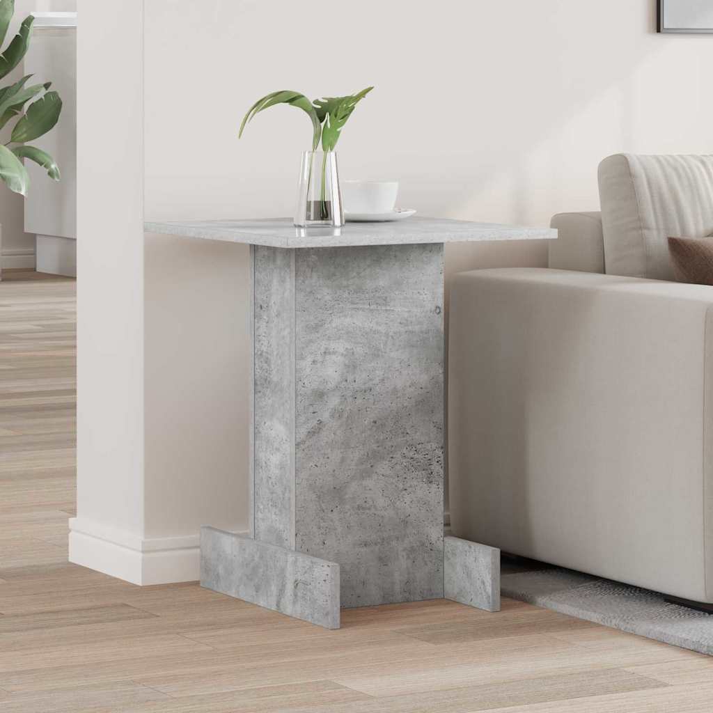 End Table Concrete Grey 44.5 x 45 x 55 cm Engineered Wood