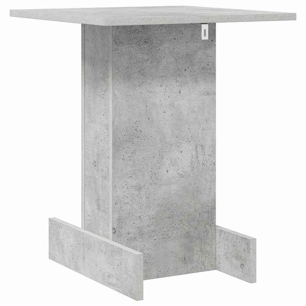End Table Concrete Grey 44.5 x 45 x 55 cm Engineered Wood