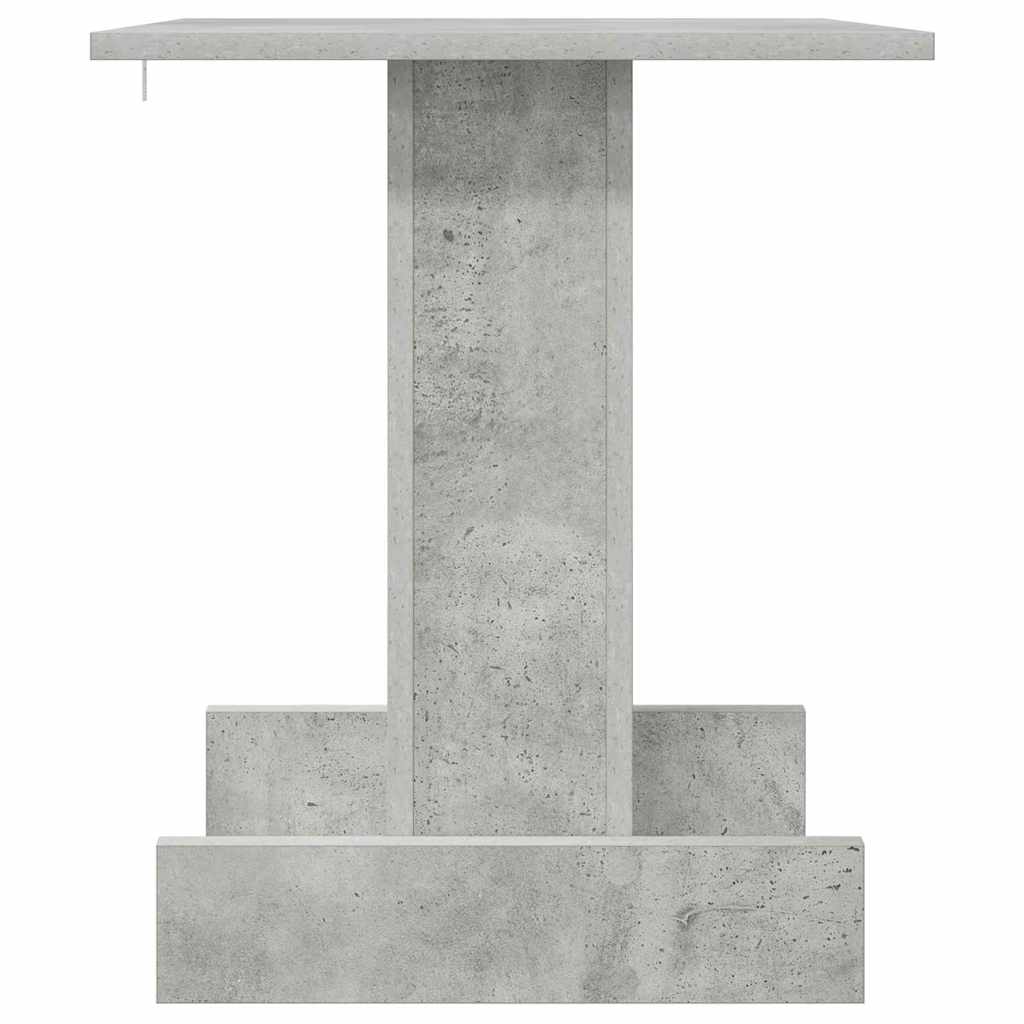 End Table Concrete Grey 44.5 x 45 x 55 cm Engineered Wood
