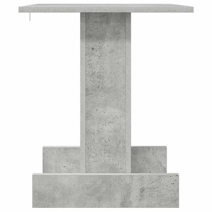 End Table Concrete Grey 44.5 x 45 x 55 cm Engineered Wood