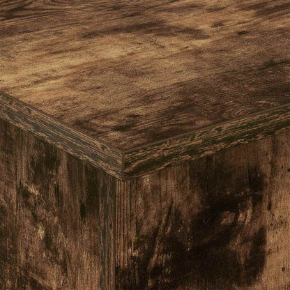 End Table Smoked Oak 44.5 x 45 x 55 cm Engineered Wood