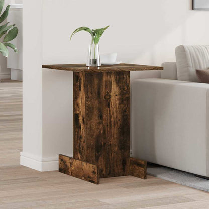 End Table Smoked Oak 44.5 x 45 x 55 cm Engineered Wood