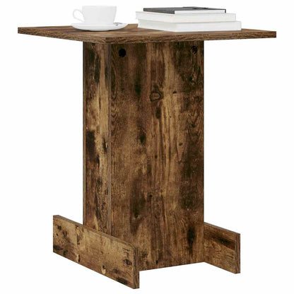 End Table Smoked Oak 44.5 x 45 x 55 cm Engineered Wood