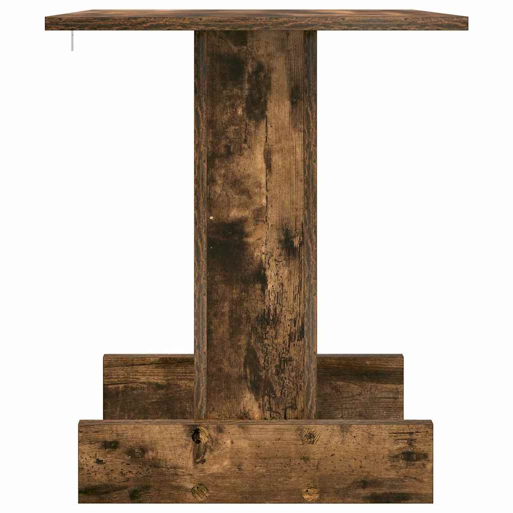 End Table Smoked Oak 44.5 x 45 x 55 cm Engineered Wood