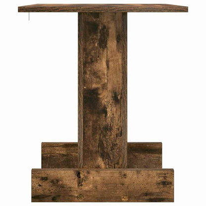 End Table Smoked Oak 44.5 x 45 x 55 cm Engineered Wood