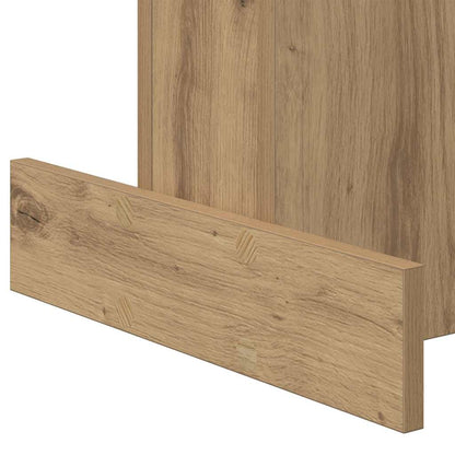 End Table Artisan Oak 44.5 x 45 x 55 cm Engineered Wood