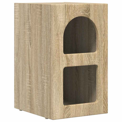 Bedside Table ELST Sonoma Oak 29.5 x 33.5 x 50 cm