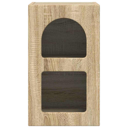 Bedside Table Sonoma Oak 29.5 x 33.5 x 50 cm Engineered Wood