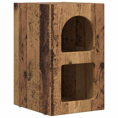 Bedside Table 2 pcs Old Wood 29.5 x 33.5 x 50 cm