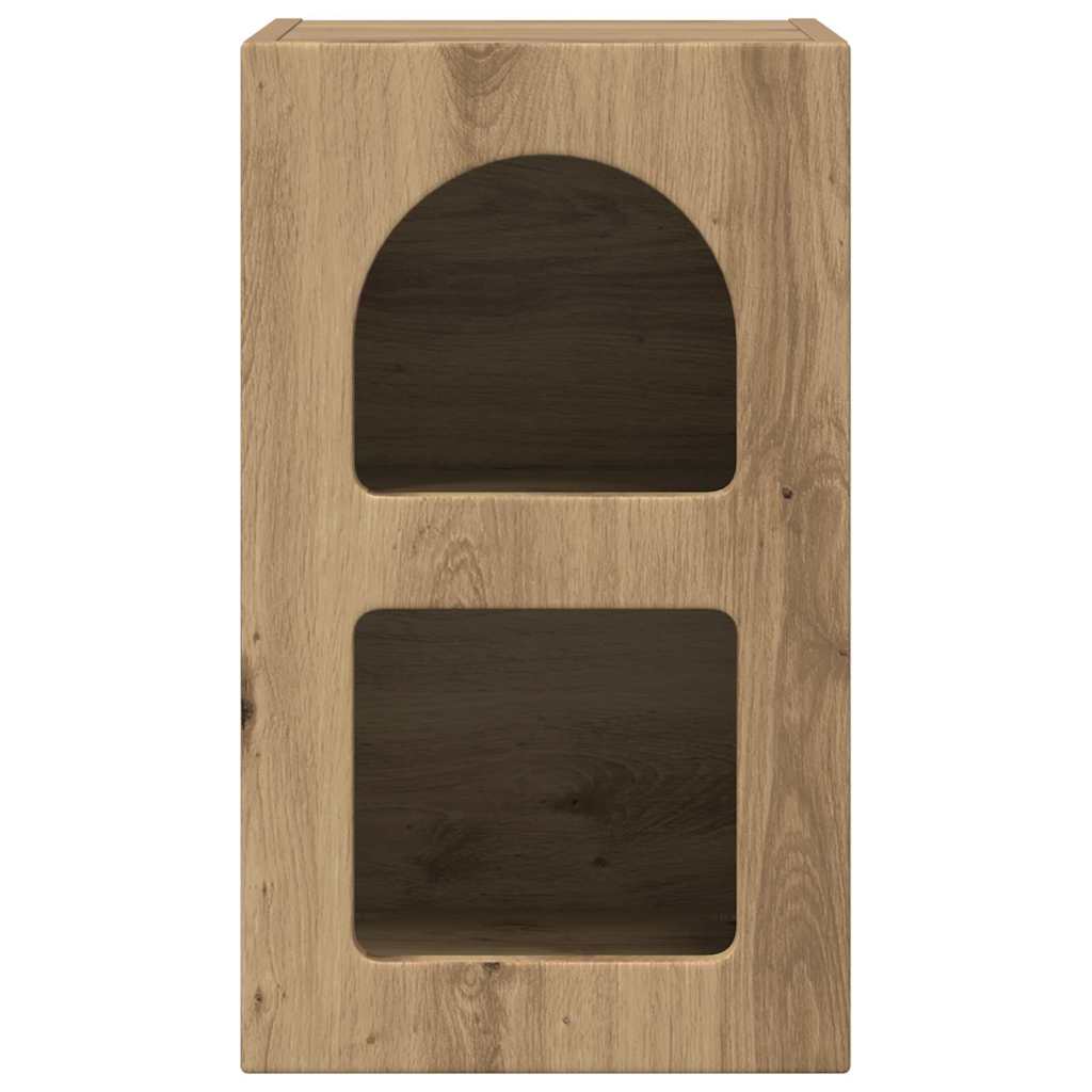 Bedside Table Artisan Oak 29.5 x 33.5 x 50 cm Engineered Wood