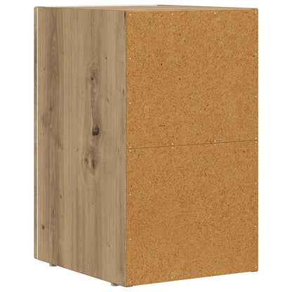 Bedside Table ELST 2 pcs Artisan Oak 29.5 x 33.5 x 50 cm