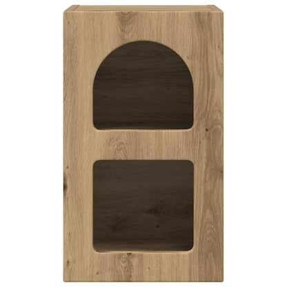 Bedside Table ELST 2 pcs Artisan Oak 29.5 x 33.5 x 50 cm