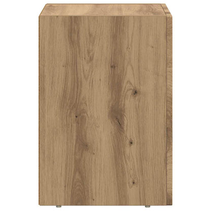 Bedside Table 2 pcs Artisan Oak 29.5 x 33.5 x 50 cm