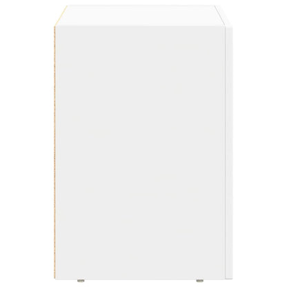 Bedside Table ELST White 40 x 35 x 50 cm Engineered Wood