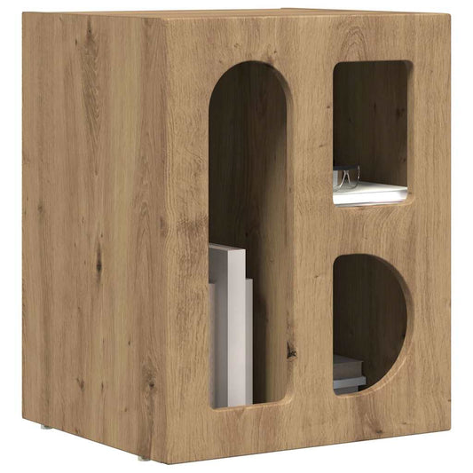 Bedside Table ELST Artisan Oak 40 x 35 x 50 cm Engineered Wood