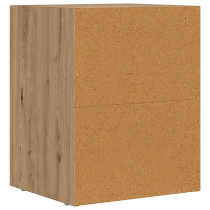 Bedside Table 2 pcs Artisan Oak 40 x 35 x 50 cm Engineered Wood
