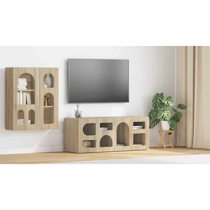 TV Cabinet Sonoma Oak 100 x 35 x 40 cm Engineered Wood