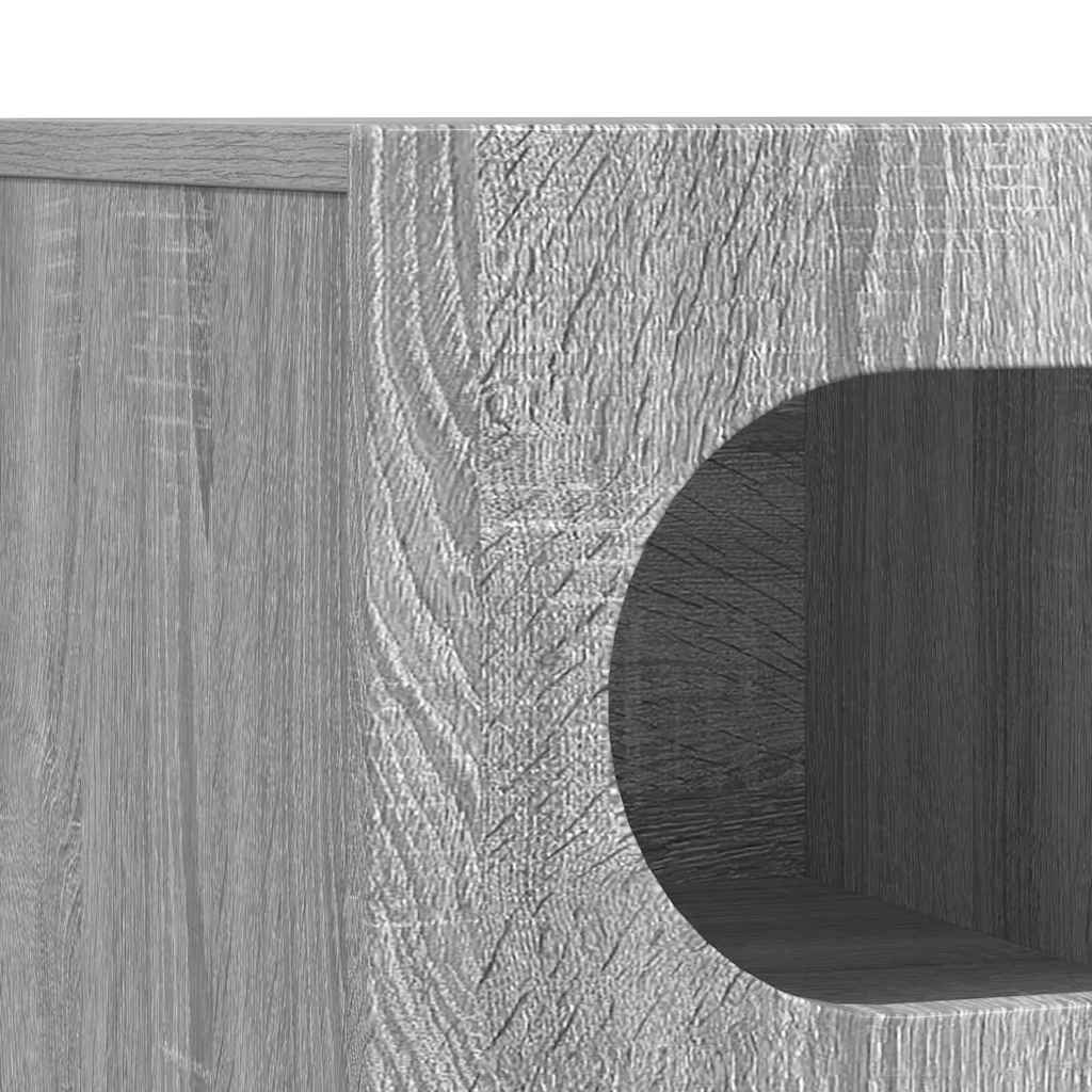 TV Cabinet Grey Sonoma 100 x 35 x 40 cm Engineered Wood