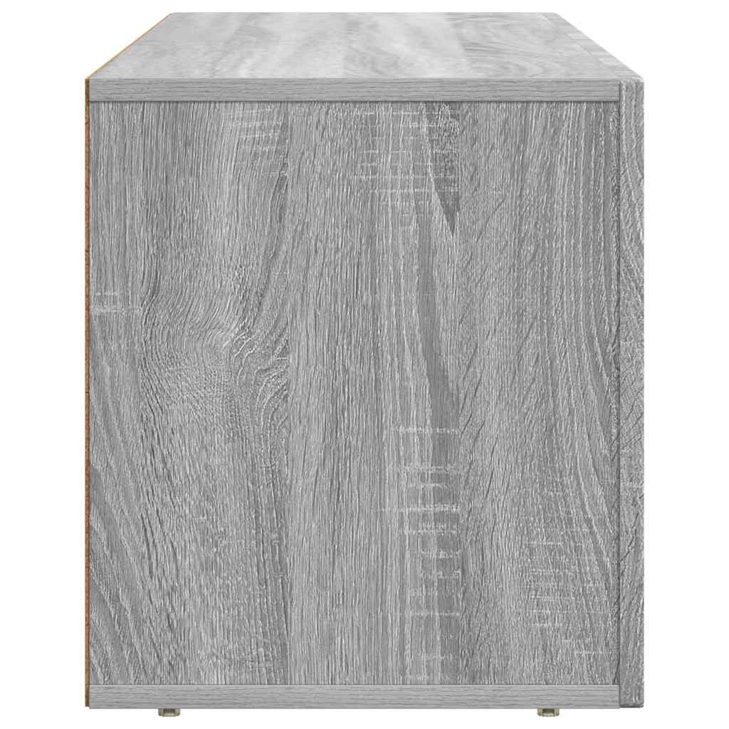 TV Cabinet ELST 100 x 35 x 40 cm Grey Sonoma Engineered Wood