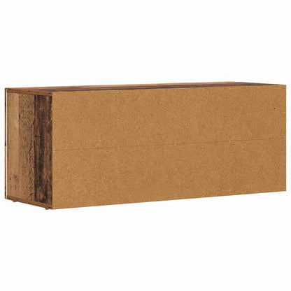 TV Cabinet Old Wood 100 x 35 x 40 cm Engineered Wood