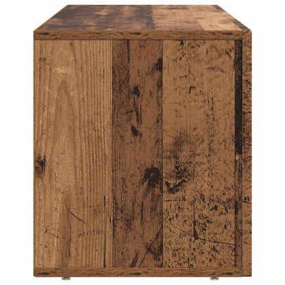 TV Cabinet ELST 100 x 35 x 40 cm Old Wood Engineered Wood