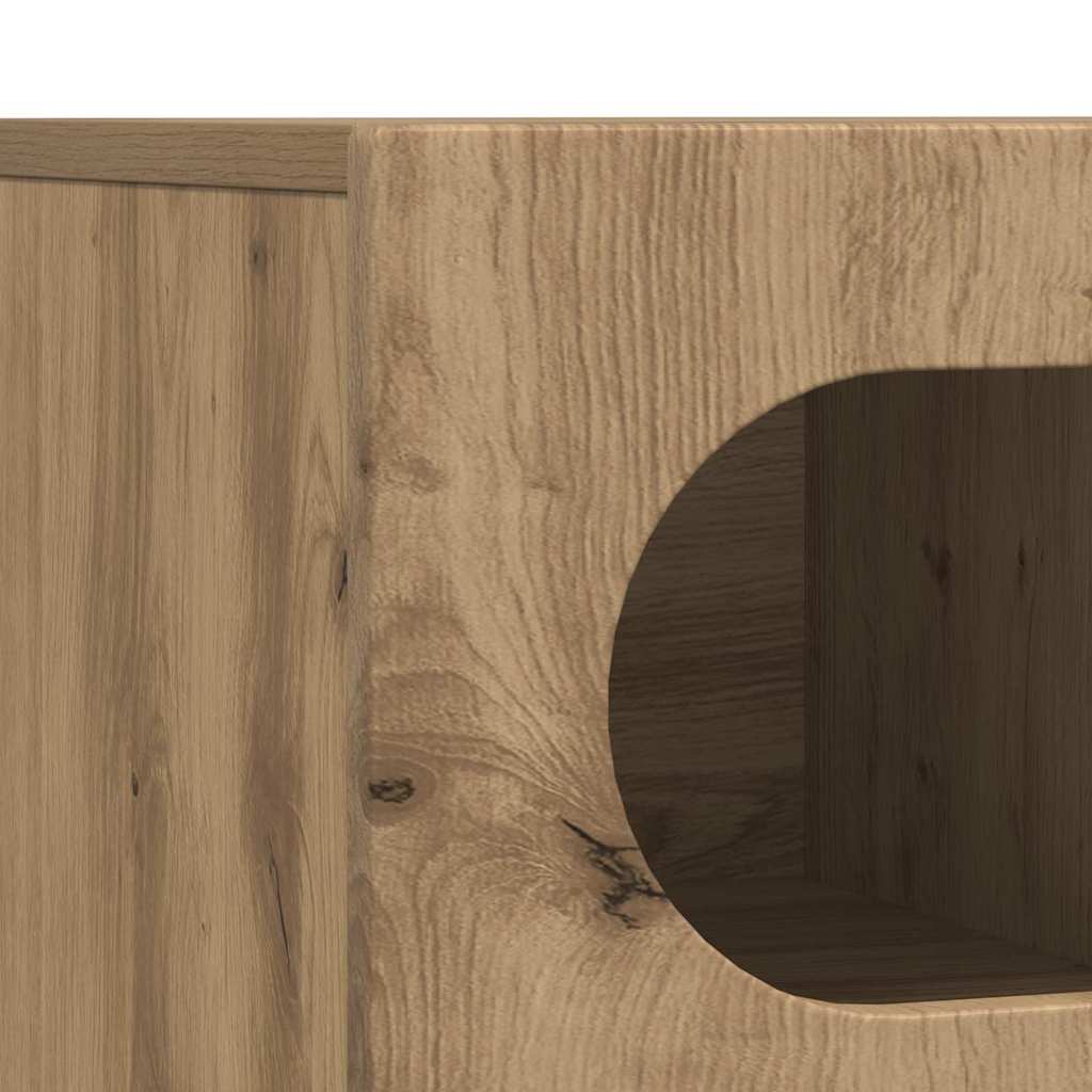 TV Cabinet Artisan Oak 100 x 35 x 40 cm Engineered Wood