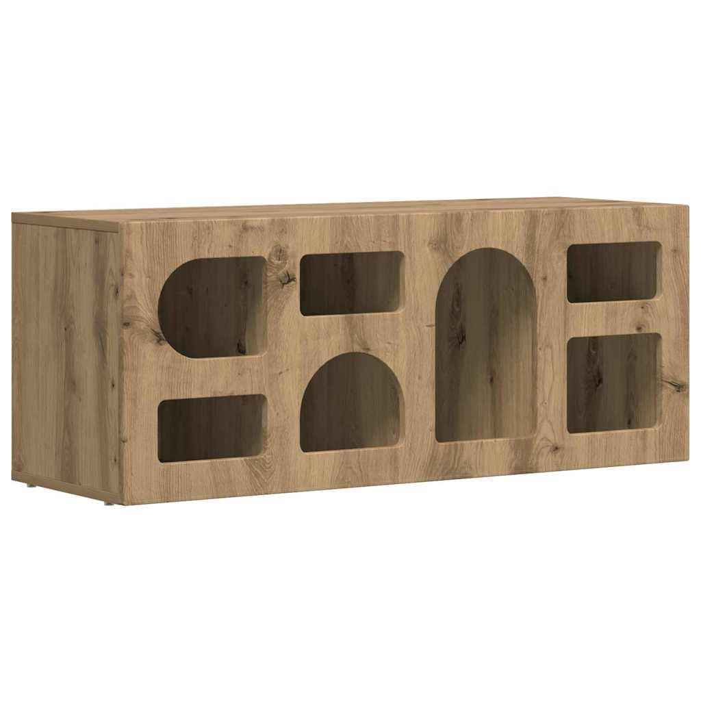TV Cabinet Artisan Oak 100 x 35 x 40 cm Engineered Wood