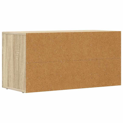 TV Cabinet Sonoma Oak 80 x 35 x 40 cm Engineered Wood
