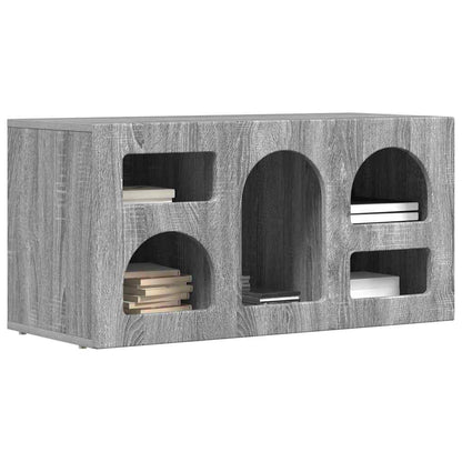 TV Cabinet ELST 80 x 35 x 40 cm Grey Sonoma Engineered Wood