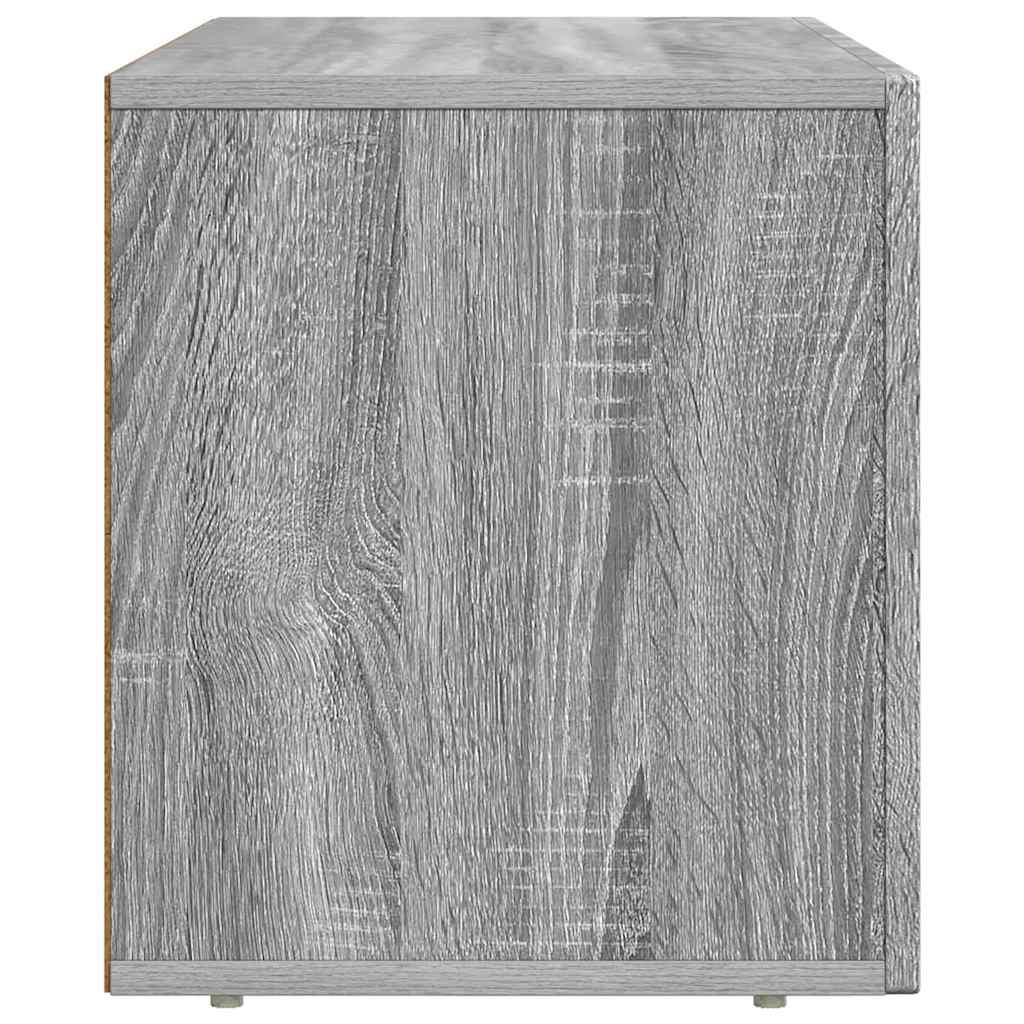TV Cabinet ELST 80 x 35 x 40 cm Grey Sonoma Engineered Wood