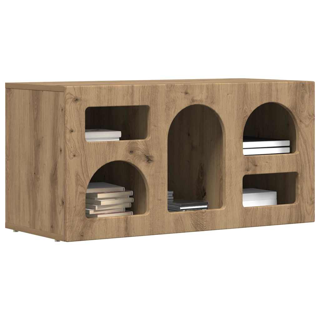 TV Cabinet Artisan Oak 80 x 35 x 40 cm Engineered Wood