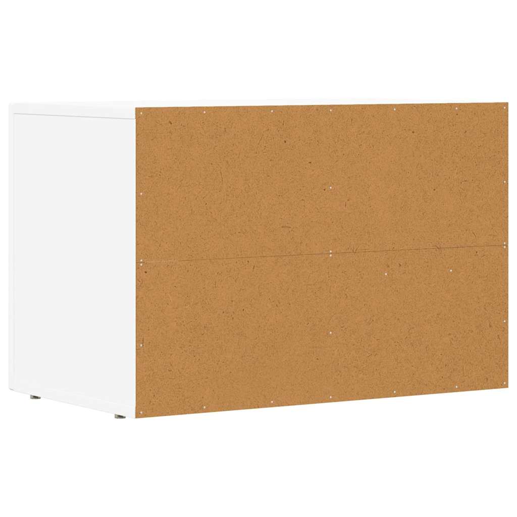 TV Cabinet ELST 60 x 35 x 40 cm White Engineered Wood