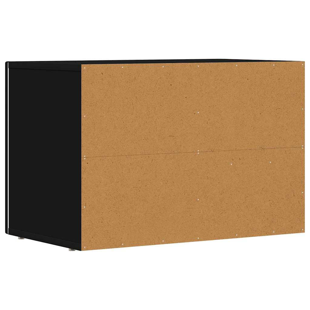 TV Cabinet Black 60 x 35 x 40 cm Engineered Wood