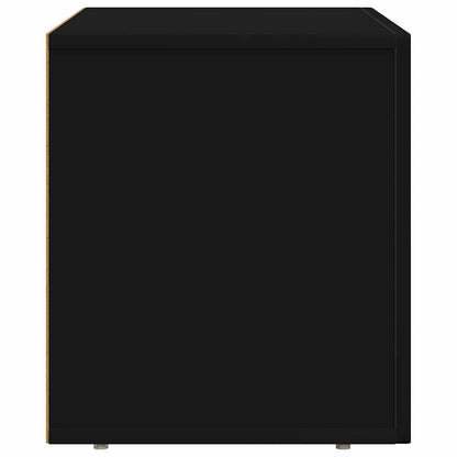 TV Cabinet ELST 60 x 35 x 40 cm Black Engineered Wood