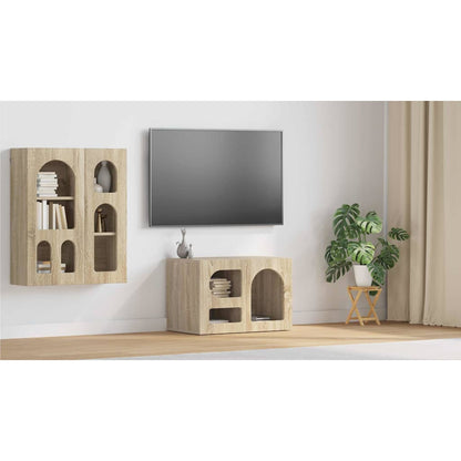 TV Cabinet Sonoma Oak 60 x 35 x 40 cm Engineered Wood