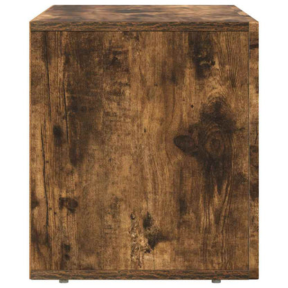 TV Cabinet Smoked Oak 60 x 35 x 40 cm Engineered Wood